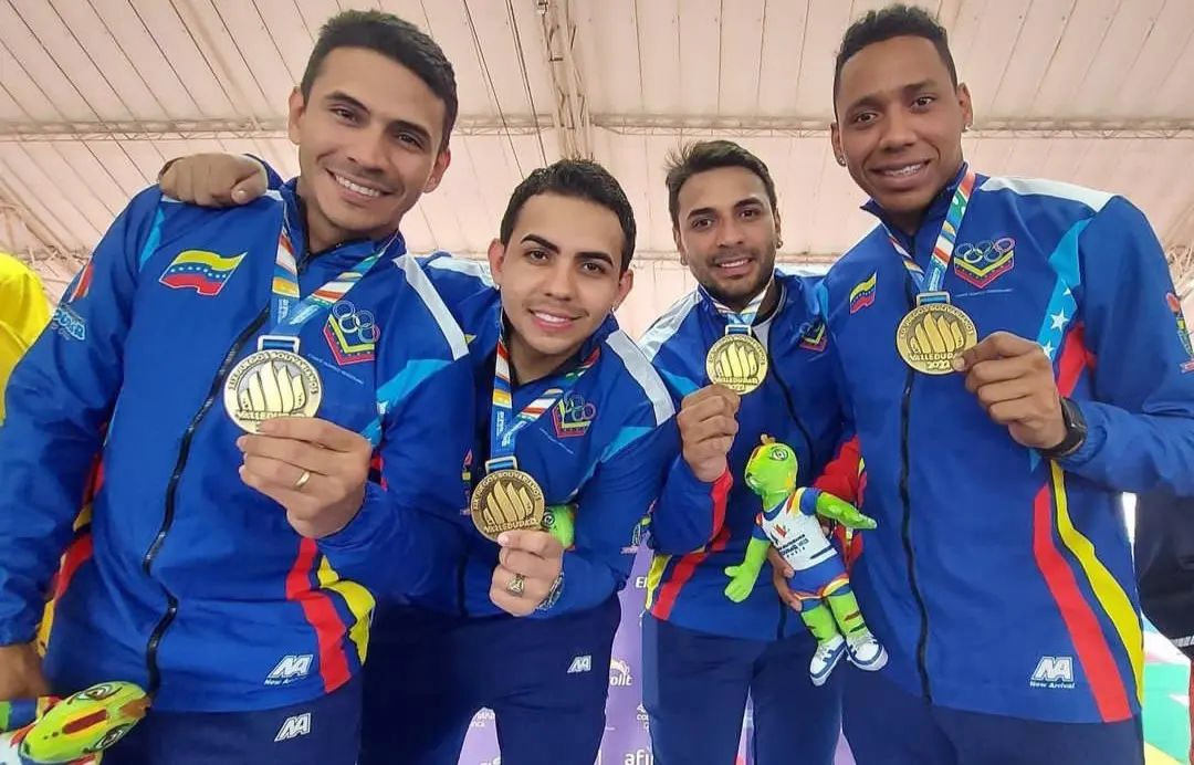 equipo venezuela medallas valledupar 2022