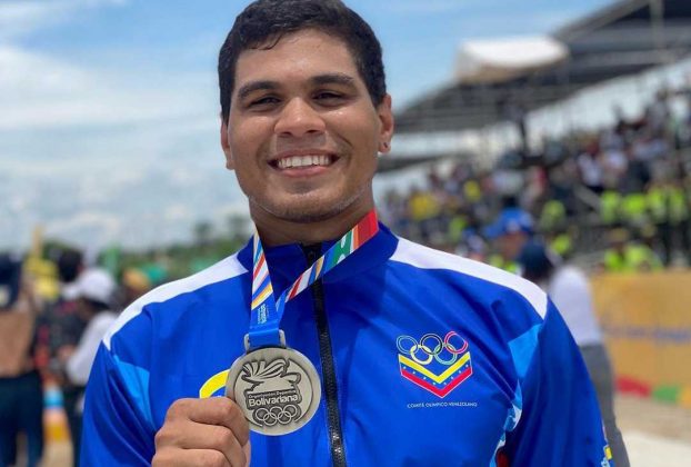 ganador medalla plata Jhorman Sivira nueva medalla para el ciclismo