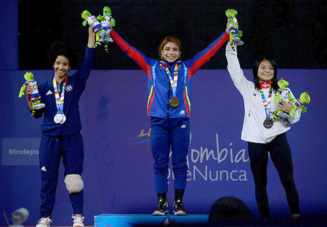 medallistas juegos bolivarianos