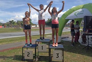 Invitacional de Atletismo Preinfantil podio