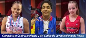 Campeonato Centroamericano y del Caribe de Levantamiento de Pesas que de desarrolla en Santo Domingo, República Dominicana.