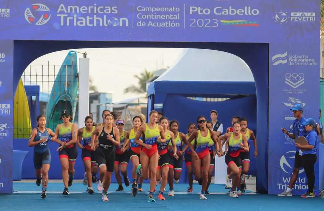 Campeonato Continental de Acuatlón femenino