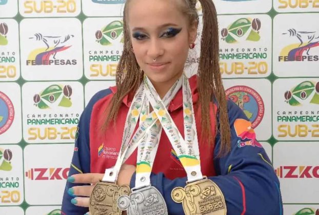carabobo atleta levantamiento de pesas